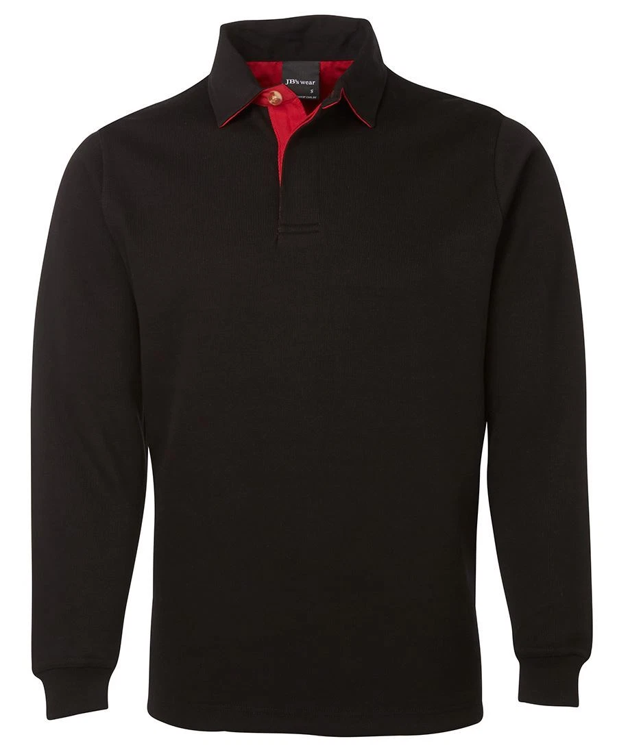 Rugby top knit fabric