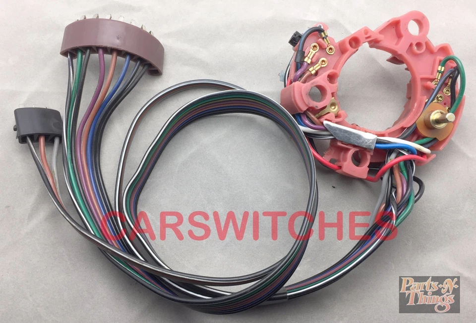 1967 1968 CADILLAC DE VILLE TURN SIGNAL SWITCH Cornering Lights BOYNE TS7805675  - Image 2 of 4