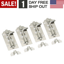Lot 3 Inch Long Stainless Steel Door Latch Slide Lock Barrel Bolt Door Latches