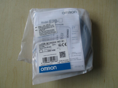 One Omron E2B-M12KS04-WZ-B1 Proximity Senser Switch Cable New Expedited Shipping
