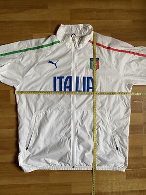 ITALY 2014 TRAINING FOOTBALL SOCCER WALK OUT JACKET PUMA 744249 sz