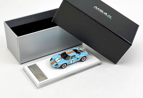 MY 64 1/64 Resin car model Ford GT40 MKI 1960 Le Mans Racing # 7 - Picture 2 of 6