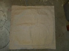 Restoration Hardware "Textured Chevron Matelasse" Euro Sham - Beige