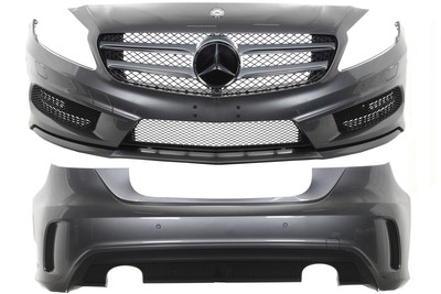 Mercedes Benz Original A Klasse W176 Amg Styling Paket Stossfanger Schweller Grau Ebay