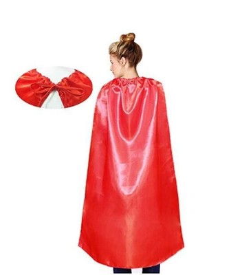Superhelden-Umhang & Maske Set Für Erwachsene – Halloween, Kostümparty, Cape + Maske, 100% Polyester