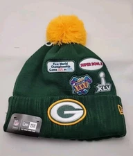 Green Bay Packers New Era Superbowl Champions Knit (G63)