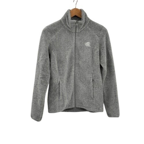 Chaqueta polar The North Face Osito para mujer talla pequeña gris cremallera completa - Imagen 1 de 15