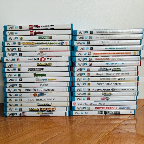 U PICK! Nintendo Wii U Games - Mario Sonic Zelda Donkey Kong Phineas & Ferb