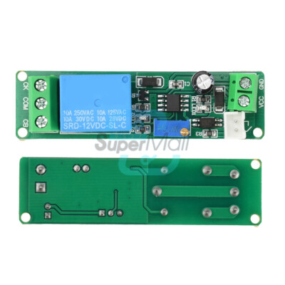 DC 5-12V Adjustable Timer Delay Turn OFF Module Timing Relay Time Switch 1~10s