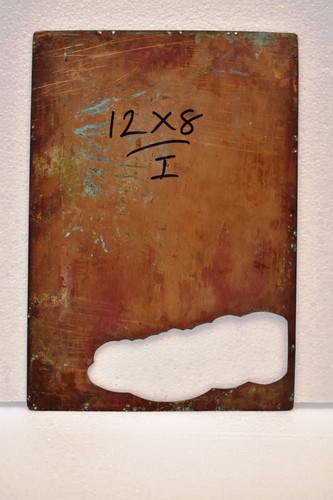 Antique Copper Printing Plates Of Tea Advertising Indian Tea Store Calcutta Old - Picture 6 of 9
