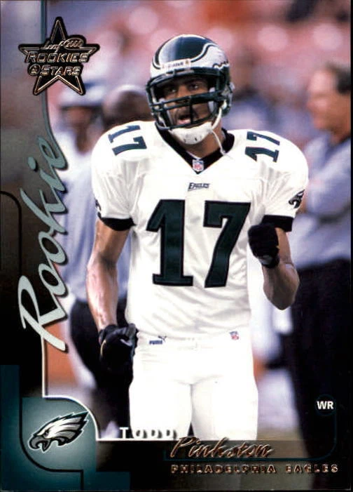 2000 Leaf Rookies & Stars Football Card #146 Todd Pinkston
