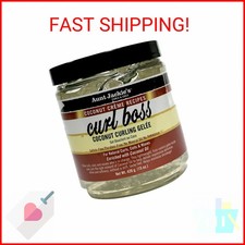 Aunt Jackie's Coconut Cr me Recipes Curl Boss Coconut Curling Hair Gel for Natur