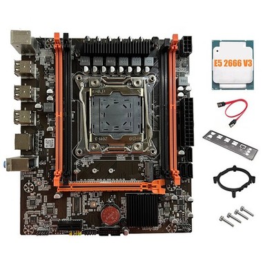 X99E-Motherboard + E5 2666 V3 CPU Dual Channel Unterstützt 4XDDR4 RECC  PCI4038