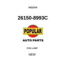 Genuine Nissan Safari Fog Lamp Right 26150-8993c Genuine Nissan Safari Fog Lamp Right 26150-8993c