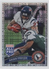 2011 Topps Chrome X-Fractor Arian Foster #10 d1f