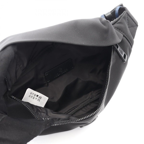 Moncler Durance Small Waist Bag Nylon Black Men Women Authentic thumbnail 3