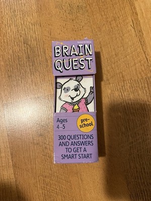 Brain Quest Preschool: 300 Questions and Answers to Get a Smart Start