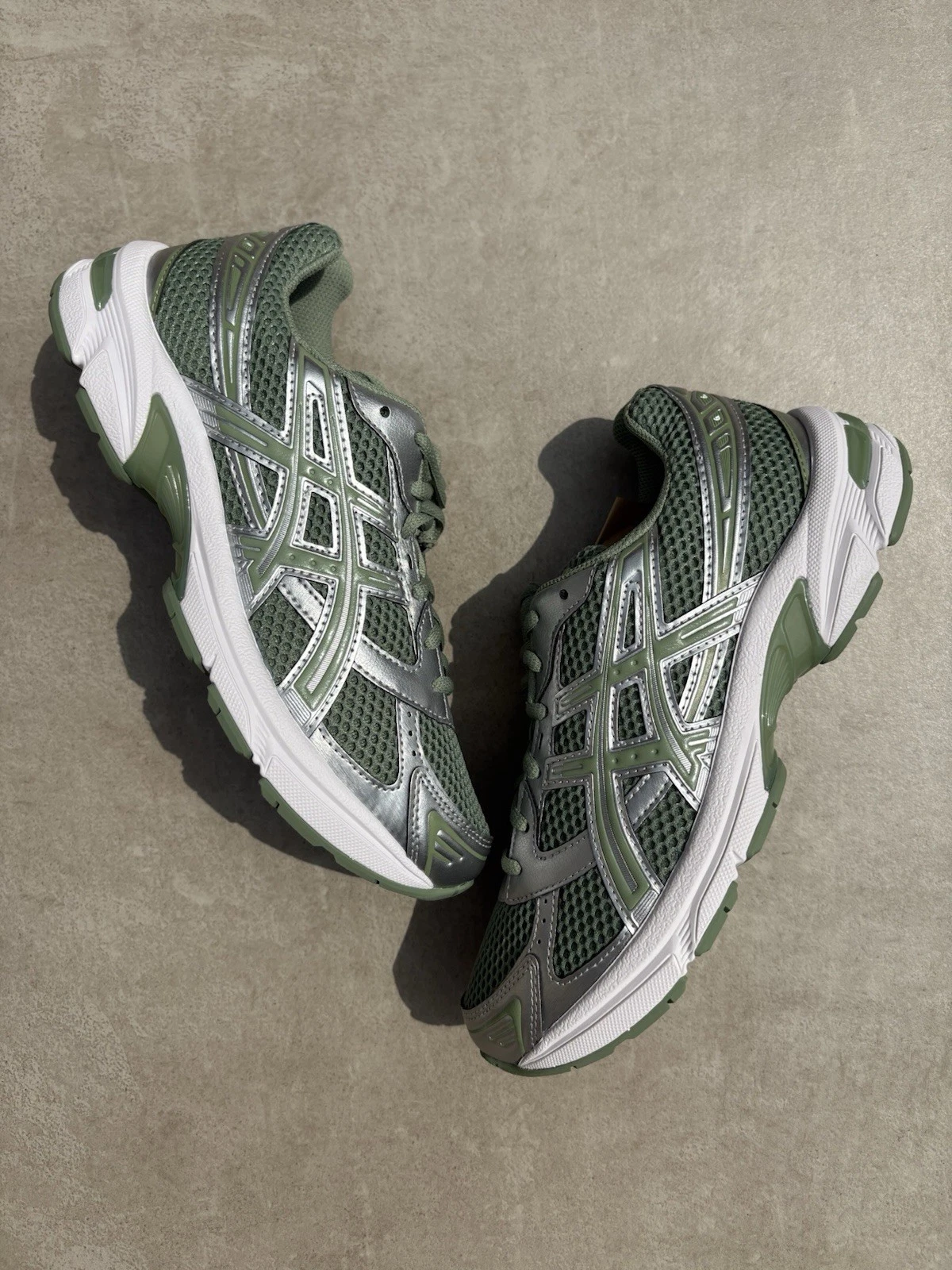 Asics Gel 1130 Swamp Green UK6 Nuovo Spedizione veloce ?✅