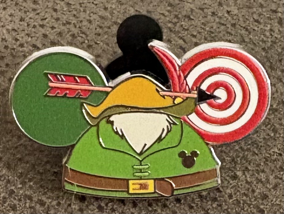 Disney Pin Disneyland Robin Hood Ear Hat Hidden Mickey Disney Wave B 2025