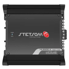 Stetsom Amplifier HL 2000.4 2 Ohm Car Audio 2000 W 4 Channels 3-Day USA