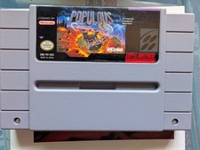 Populous SNES Super Nintendo NES Entertainment System 1991