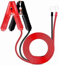 Alligator Clips Booster Jumper Cable Automotive Battery Charging Cable