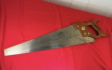 Vtg 1960s Sandvik No 271 Hand Saw Sweden Taper Ground Wood Handle 25