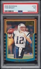 2000 BOWMAN #236 TOM BRADY ROOKIE RC PSA 7