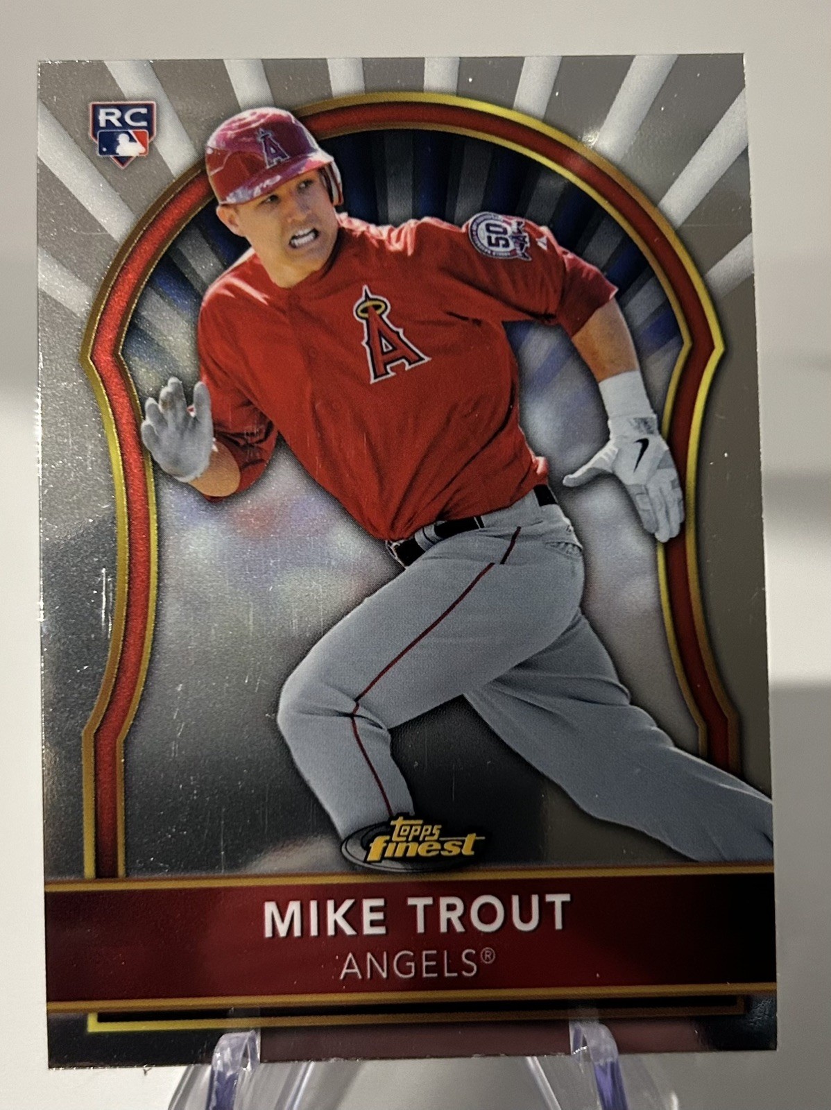 2011 Topps Finest - Mike Trout #94 (RC)