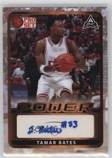 2021-22 Leaf Pro Set Power Base Auto Tamar Bates #BA-TB1 Auto 19l7