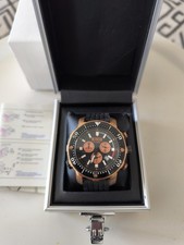 Orologio subacqueo Barbos Atlantic con movimento al quarzo Swiss Ronda 5030D