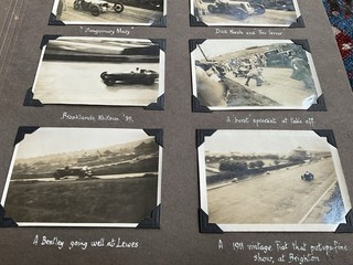 SUSSEX MOTOR RACING Brooklands BRIGHTON LEWES GATWICK AIRPORT geöffnet 1930er FOTOS