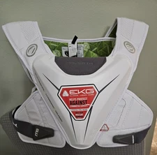 Maverick M5 EKG Lacrosse Speed Shoulder Pads White Size L
