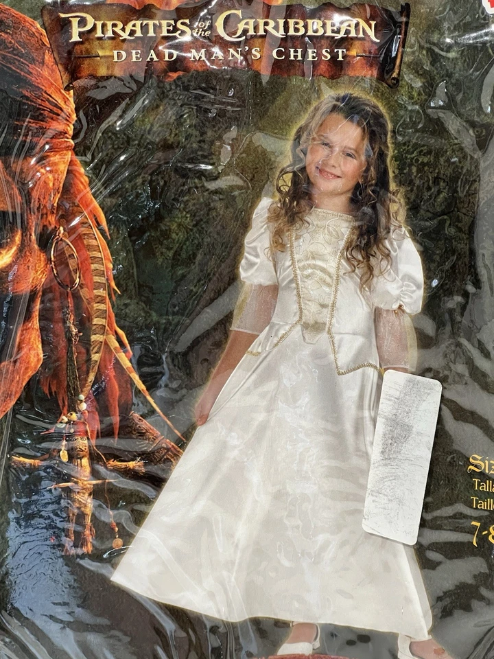 Disfraz de Piratas del Caribe Isabel Niño Talla 7-8 Disfraz Disney Foto 2 de 4