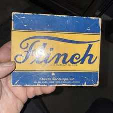 Vintage 1963 Flinch Card Game 142/150 Cards  Instructions Not A Complete Game