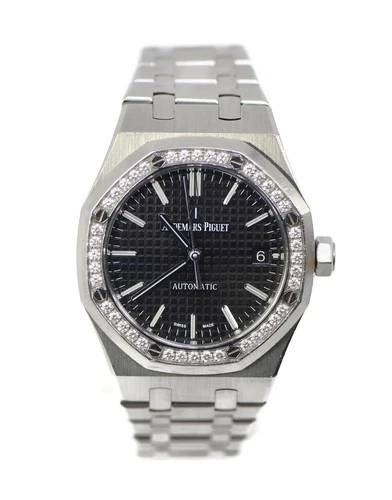 Audemars Piguet Royal Oak Diamond Stainless Steel Watch 15451ST