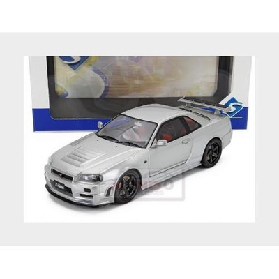 ソリド 1/18 日産 スカイライン GT-R R34 Z-tune 銀 1:18 SOLIDO Nissan Skyline Gt-R (R34) Z-Tune 1999 Silver SL1804312