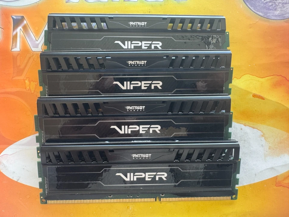 Patriot 32GB (4X8GB) DDR3 PC3-12800 1600 MHz Desktop Gaming Memory PV316G160C0K - Image 3 of 3