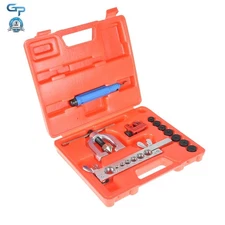 SAE / Metric Double Flaring Brake Line Tool Kit with Mini Pipe Cutter Car Truck