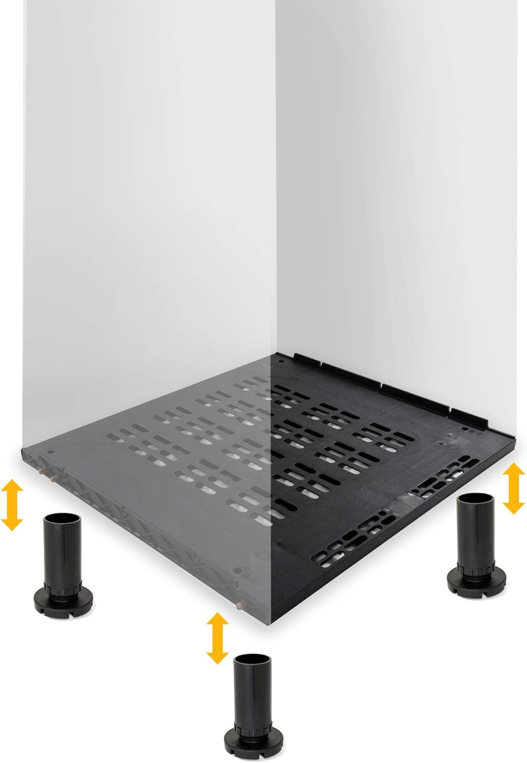 Supporto Ventilato Frigorifero 60cm Emuca - Base Integrata per Cucina - 4