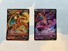 Charizard V 18/159 & Deoxys V SWSH 266 Pokemon Crown zenith