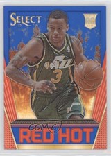 2013-14 Panini Select Red Hot Blue Prizm 4/49 Trey Burke #44 s6i