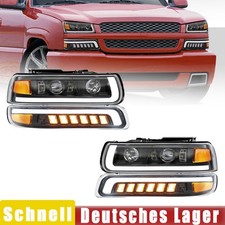 Proiettore led fari + lampada paraurti per 99-02 Chevy Silverado 00-06 Tahoe