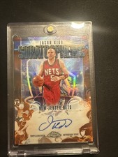 2025 Topps Chrome -Stratospheric Signatures Jason Kidd #SM-JK Red Refractor /25
