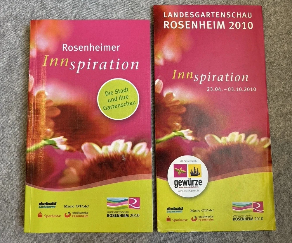 Rosenheimer Innspiration Landesgartenschau 2010, Broschüre