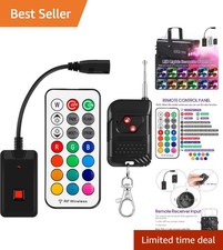 Versatile Fog Machine Replacement Remote Control - 3 Colors, Wireless Function