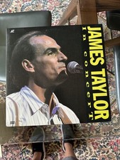 LASER DISC   JAMES TAYLOR IN CONCERT   
