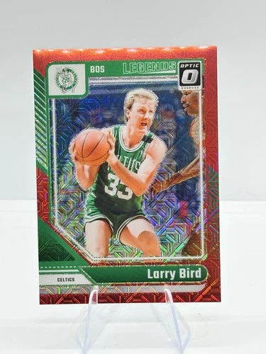Larry Bird 2024-25 Panini Donruss Optic Choice Red Mojo Prizm /88 Legends #243