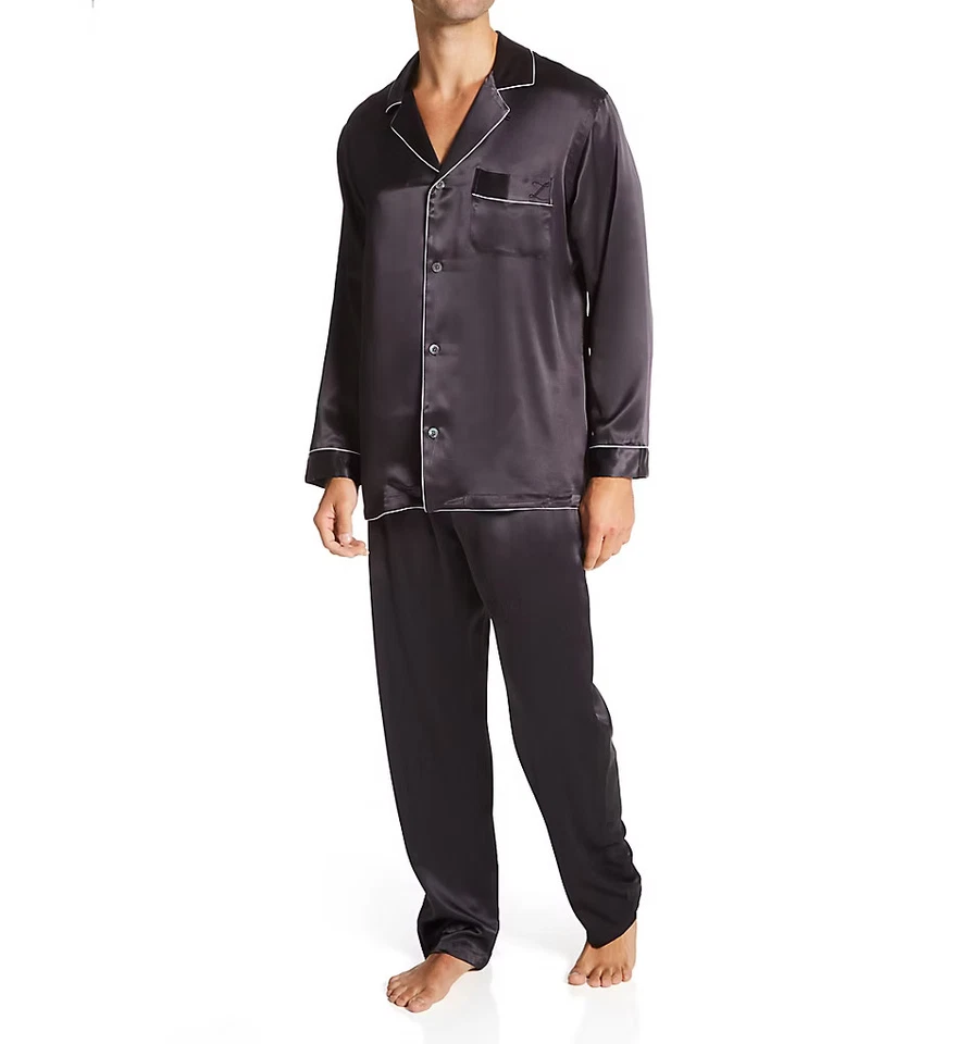 Zimmerli 75130 100% Silk Long Sleeve Pajama Set