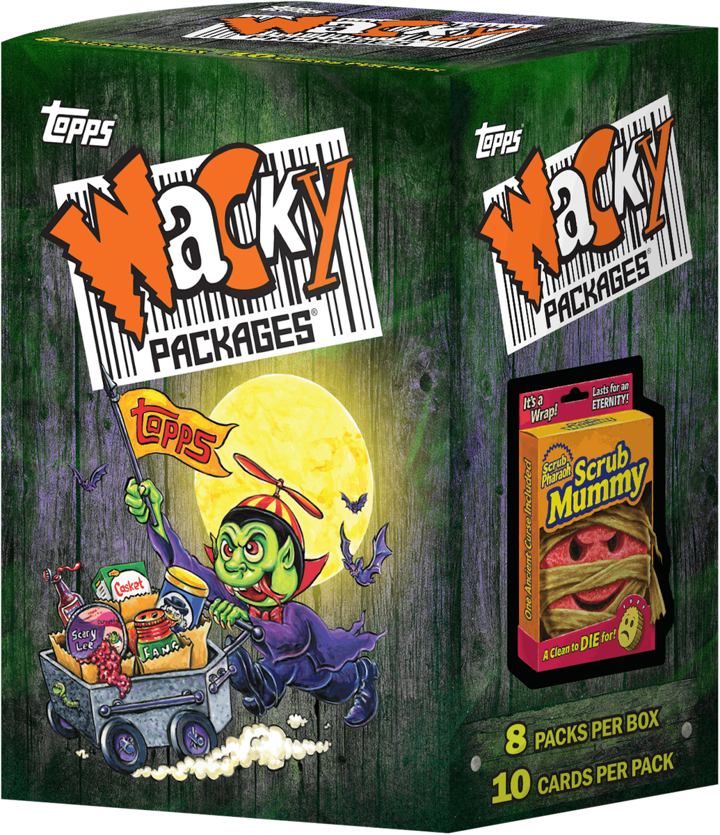 2025 TOPPS WACKY PACKAGES HALLOWEEN EDITION BOX (80 Cards) Brand